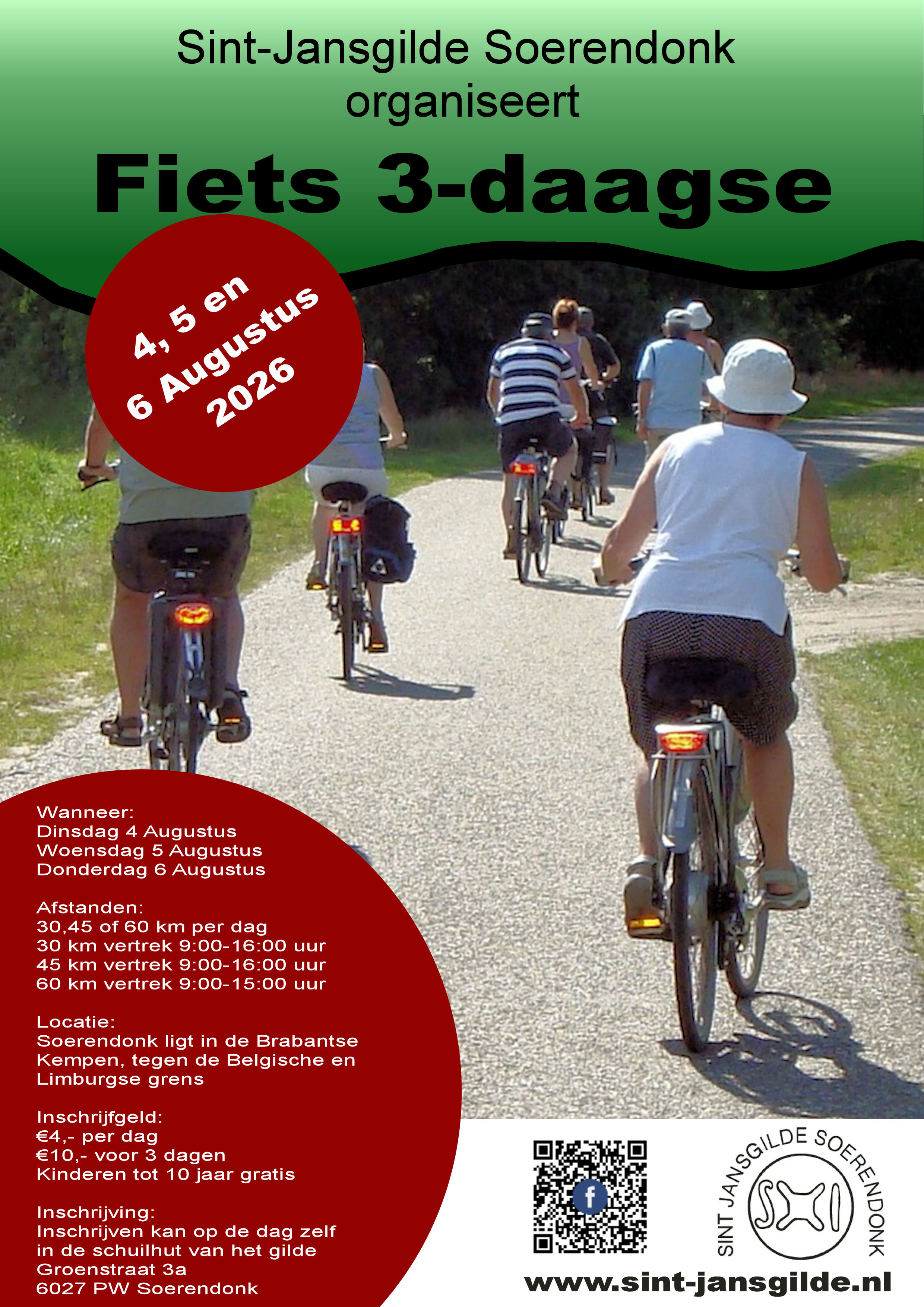 Fiets3daagse Soerendonk 2026